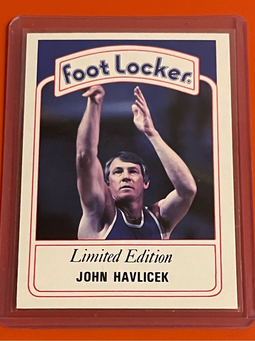 John Havlicek #7 of 10 1991-92 Foot Locker [Slam Fest]  Basketball Trading Card